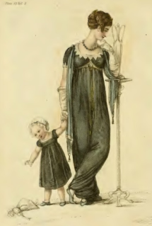 Woman and child in mourning dress (Rudolph Ackermann’s Repository of Arts, 1809, Philadelphia Museum of Art, https://archive.org/details/repositoryofarts21809acke/page/n237/mode/2up). Woman and child in mourning dress (Rudolph Ackermann’s Repository of Arts, 1809, Philadelphia Museum of Art, https://archive.org/details/repositoryofarts21809acke/page/n237/mode/2up).